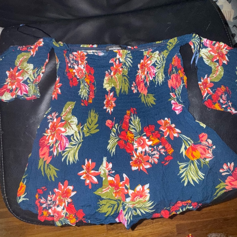 Floral Off-Shoulder Top
